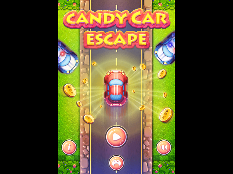 Play Candy Car Escape - Free Adventure Game