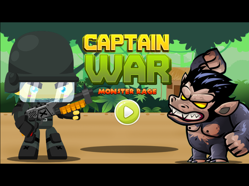 Play Captain War Monster Rage - Free Action Game
