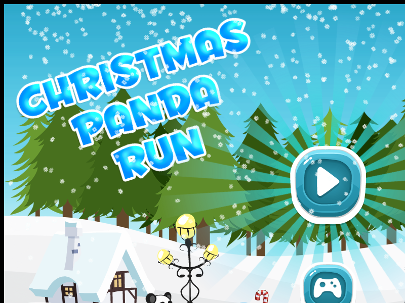 Play Christmas Panda Run - Free Adventure Game