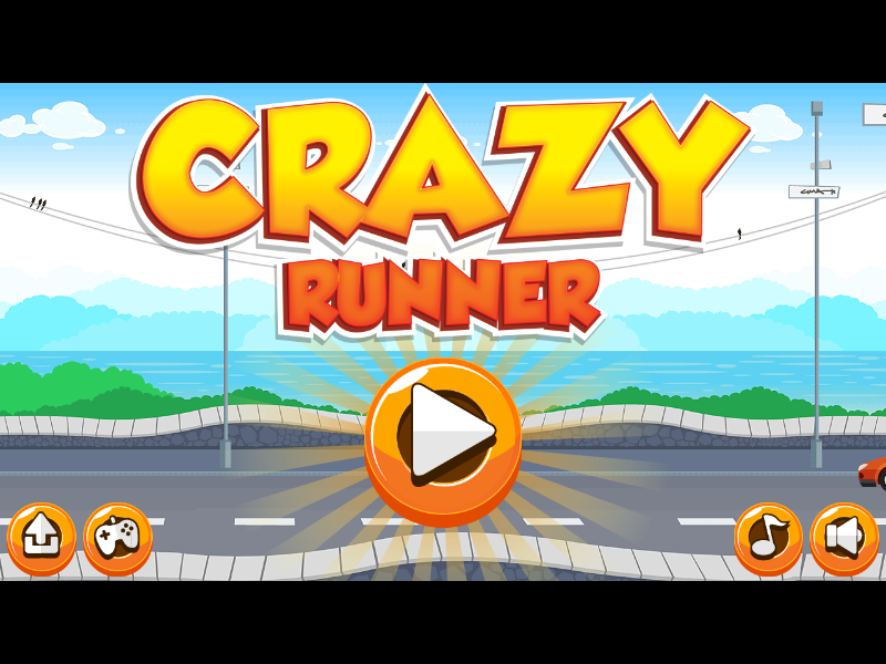 Play Crazy Runner - Free Adventure Game