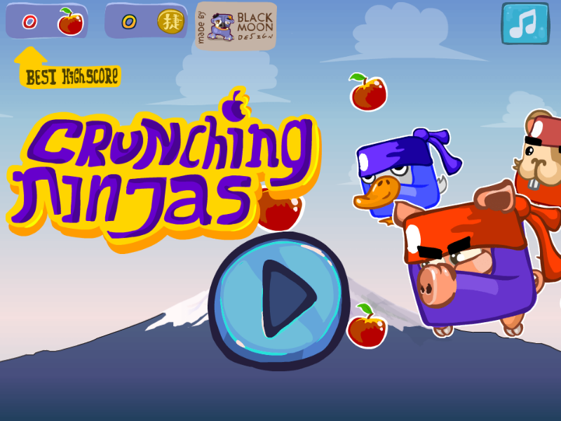 Play Crunching Ninjas - Free Action Game