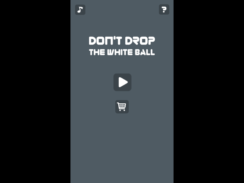 Dont Drop White Ball