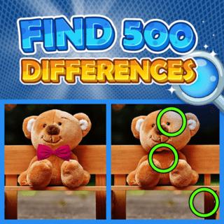 Find 500 Differences - Free Online Game