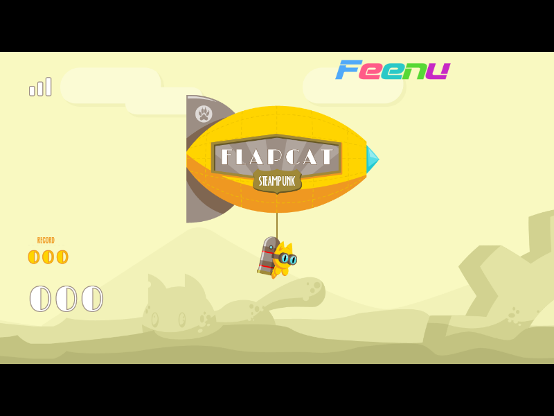 Flap Cat Steam Punk