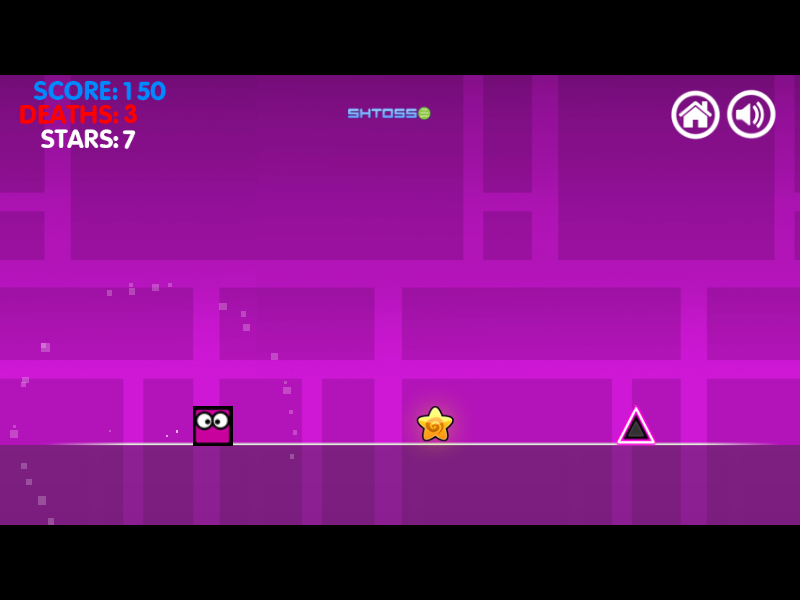 Play Geometry Dash Online - Free Arcade Game
