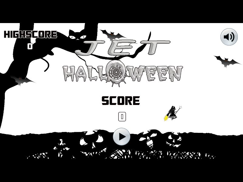 Play Jet Hallowen - Free Arcade Game