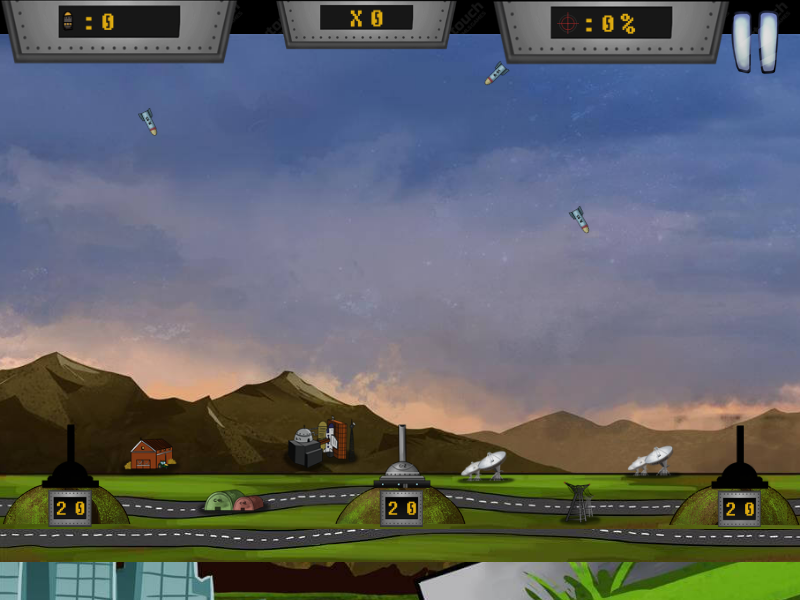 Play Missile Defenser System - Free Action Game