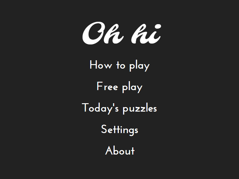 Play Oh H1 online for free