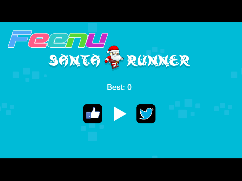 Santa Runner Game