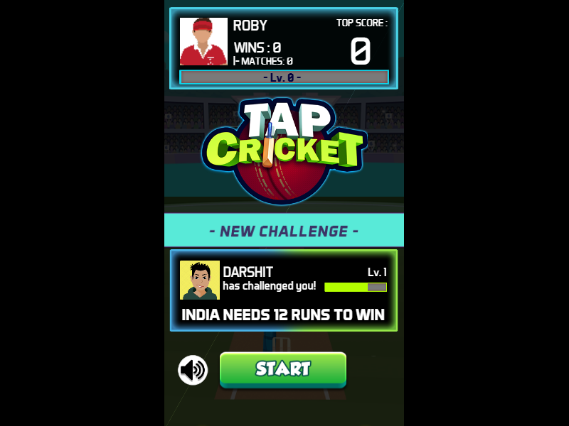 Tap Cricket