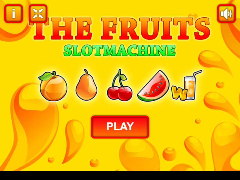 The Fruits Slot Machine - Free Online Game