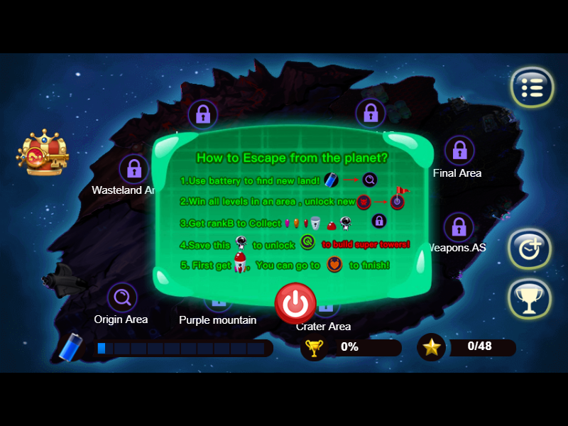 The Lost Planet - Free Online Game